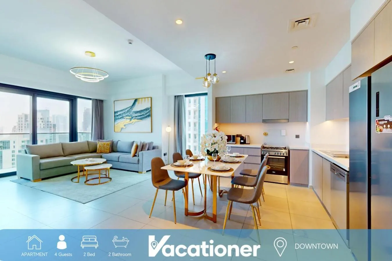Act One Act Two - Two Bed With Burj Khalifa View location